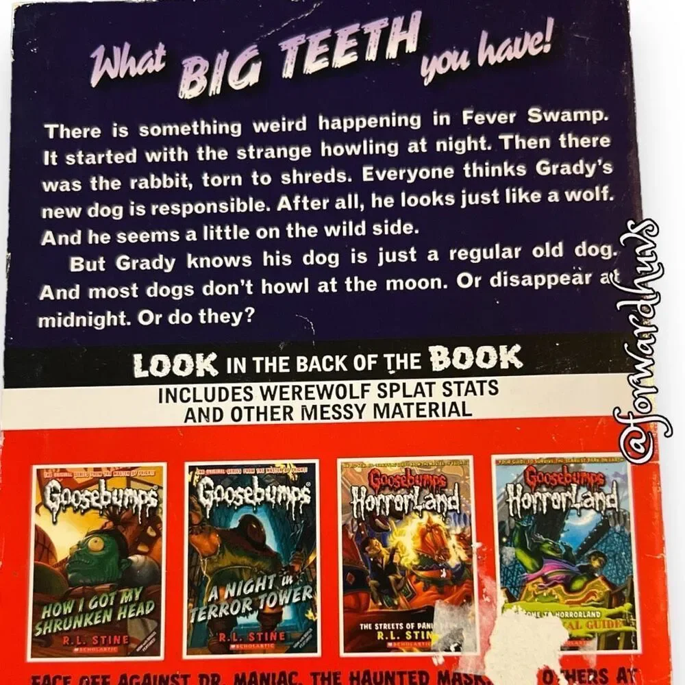 Goosebumps | The Werewolf of Fever Swamp | 1993